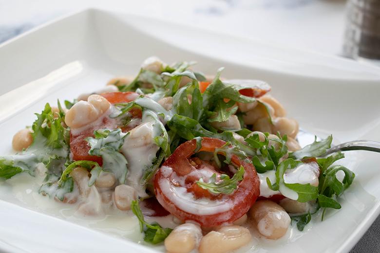 Salat mit Bohnen
