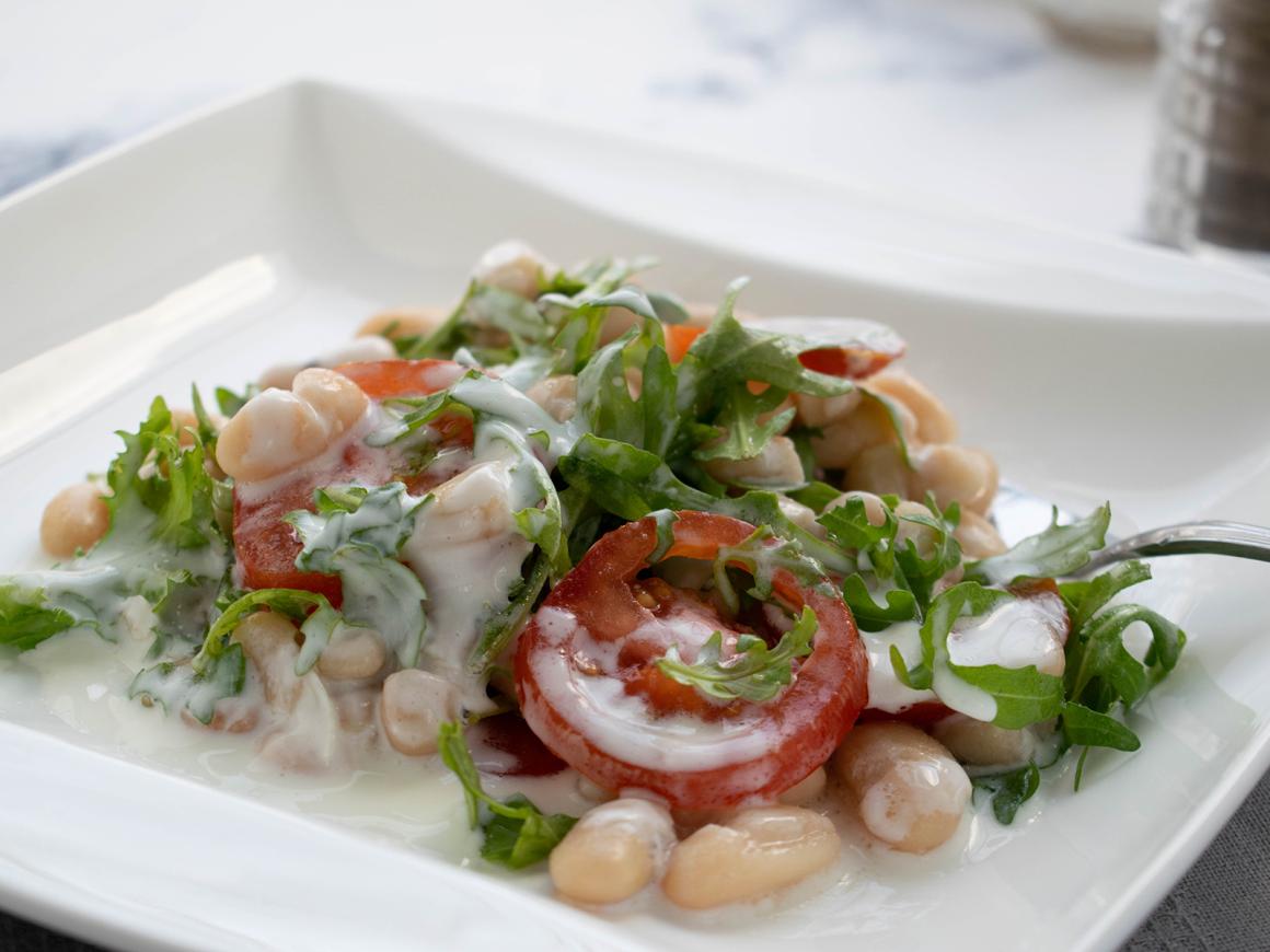 Salat mit Bohnen