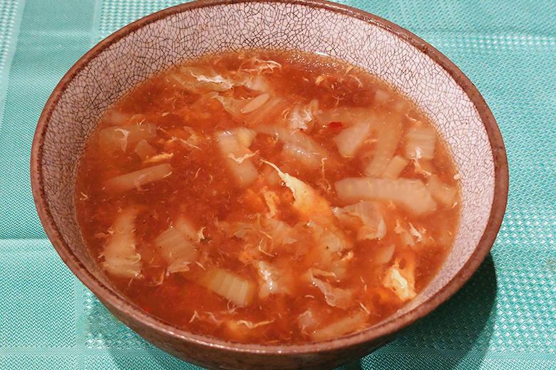 Sauer-scharfe Fenchelsuppe
