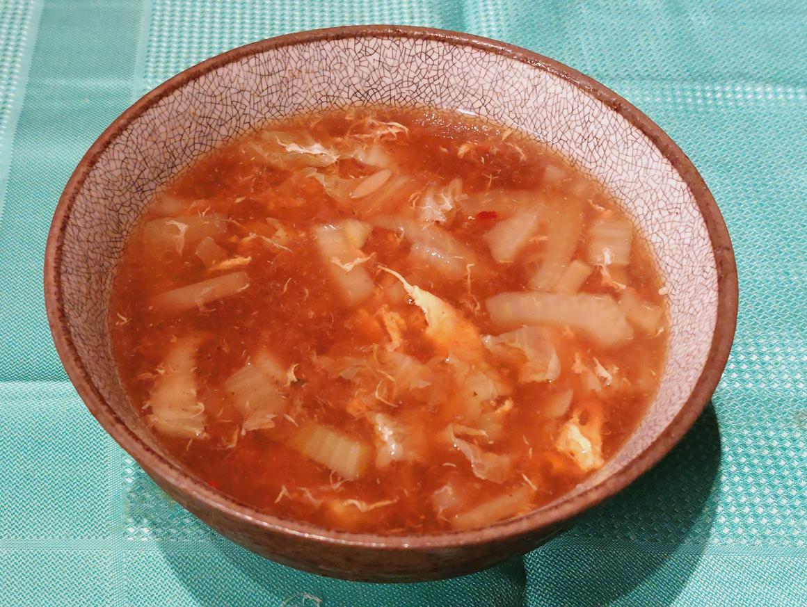Sauer-scharfe Fenchelsuppe