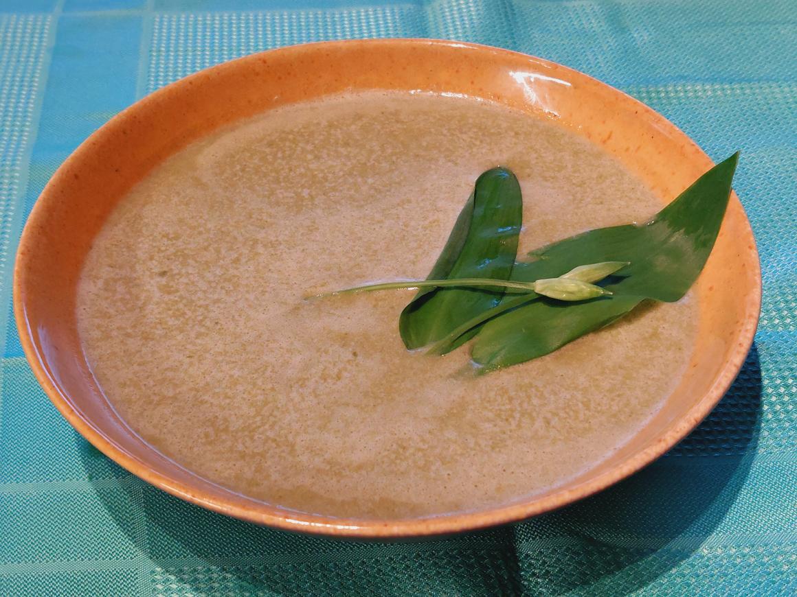 Kartoffel-Bärlauchsuppe
