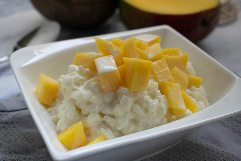 Klebreis mit Mango