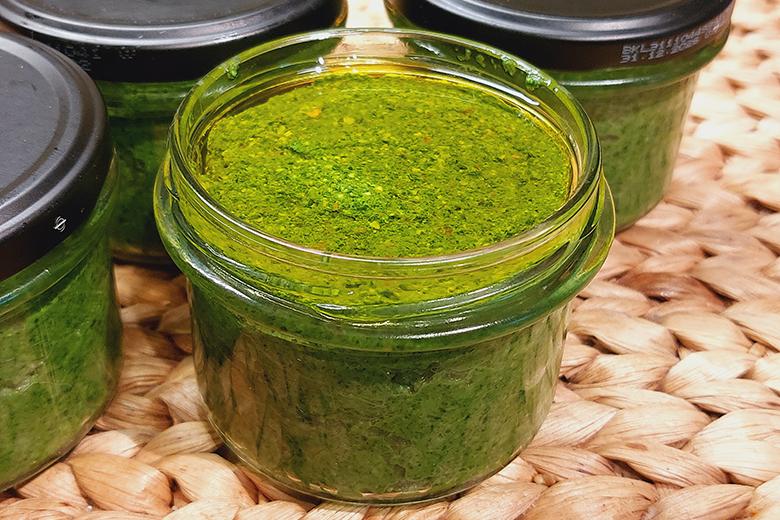 Bärlauch-Chili-Pesto