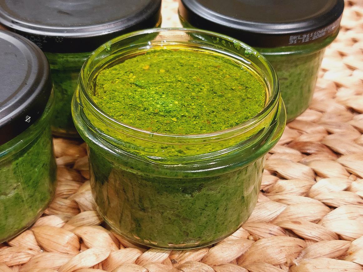 Bärlauch-Chili-Pesto