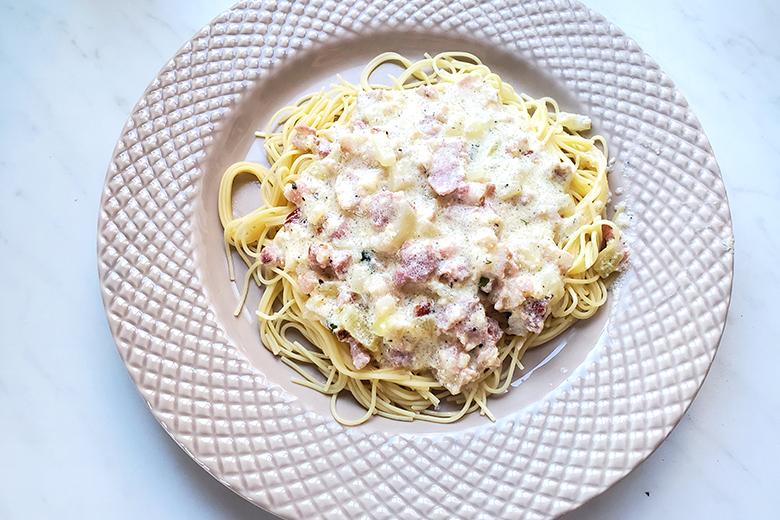Pasta Carbonara speciale
