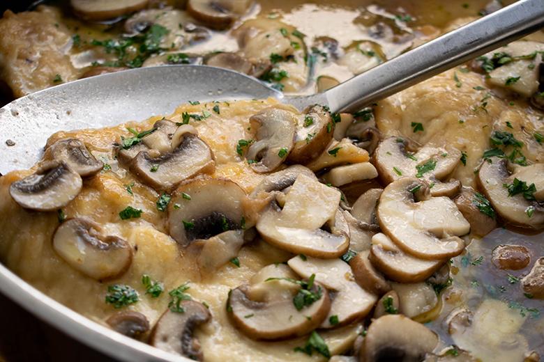 Champignonschnitzel
