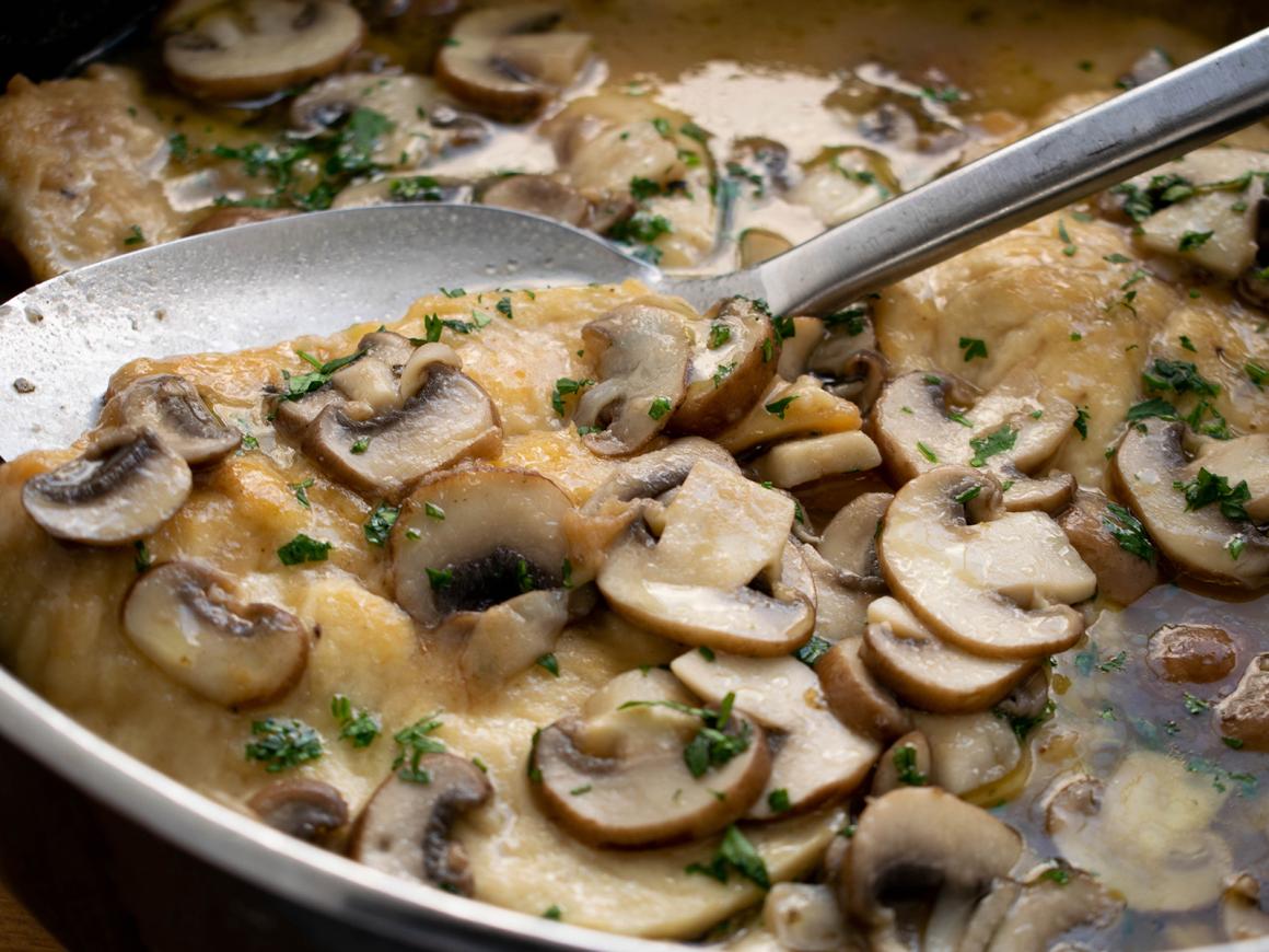 Champignonschnitzel