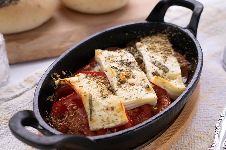 Ofentomaten mit Hirtenkäse