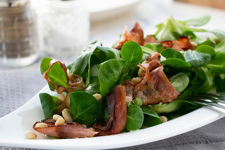 Rustikaler Feldsalat