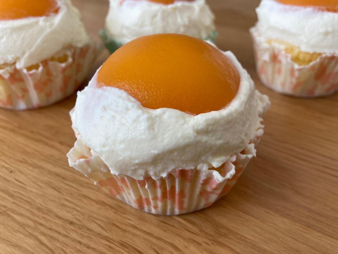 Spiegeleier-Cupcakes