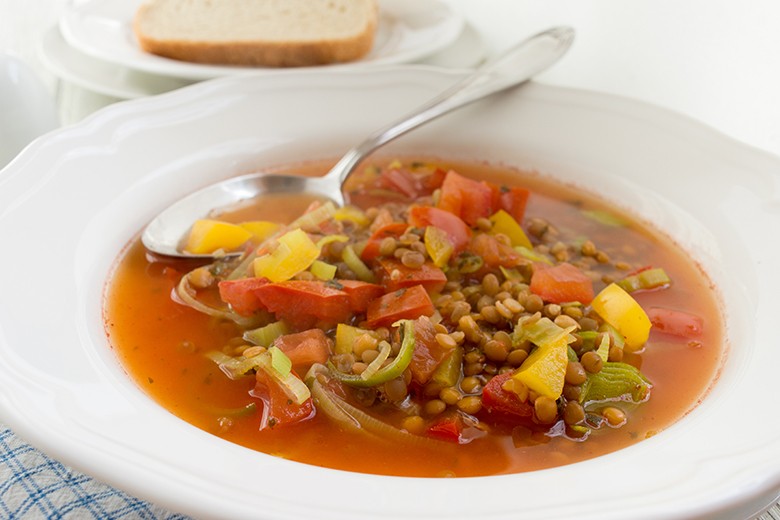 Linsensuppe
