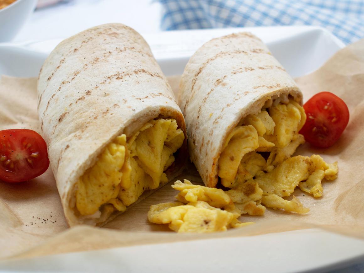 Eier-Burritos