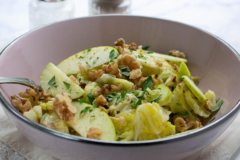 Wintersalat mit Wirsing