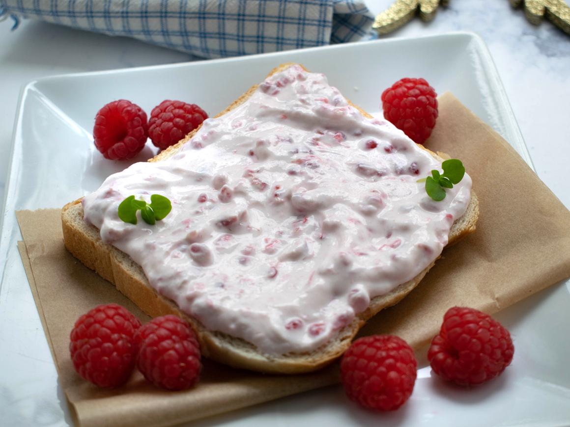 Himbeer-Zitronen-Frischkäse
