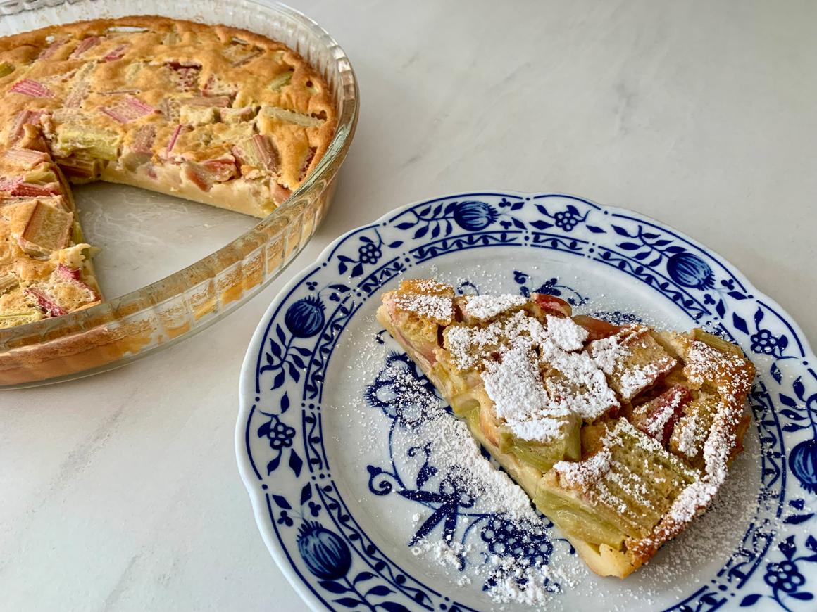 Rhabarber-Clafoutis