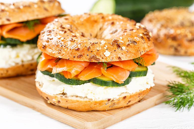 Bagels mit Lachs