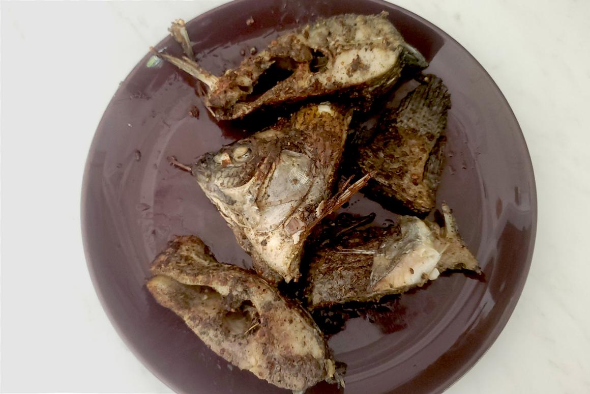 Marinierter Tilapia nach afrikanischer Art