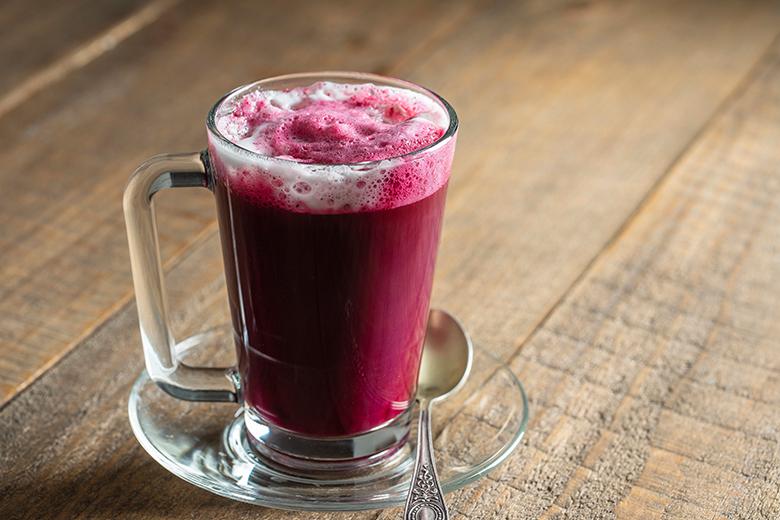 Rote Bete Latte