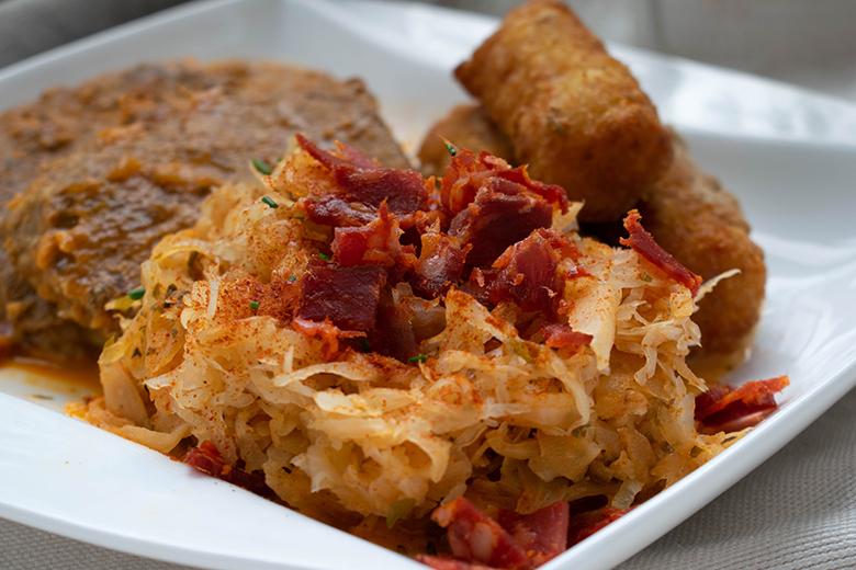 Chorizo mit Sauerkraut
