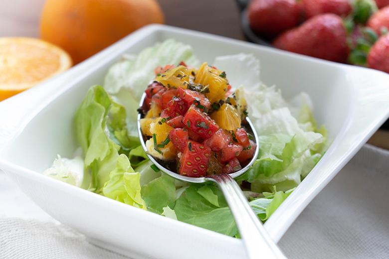 Fruchtige Salatkräuter