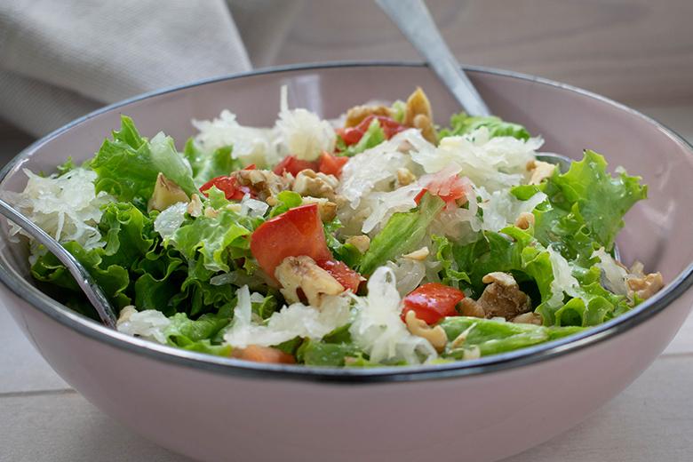 Endiviensalat mit Sauerkraut