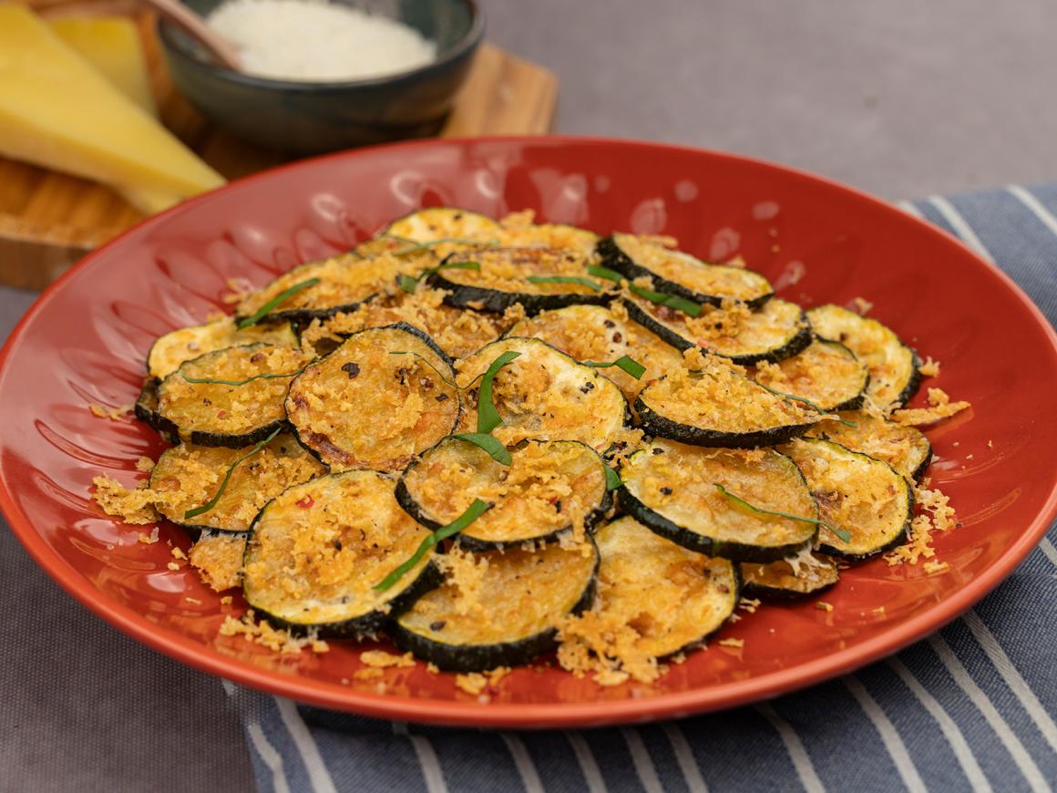 Zucchini-Parmesan-Chips