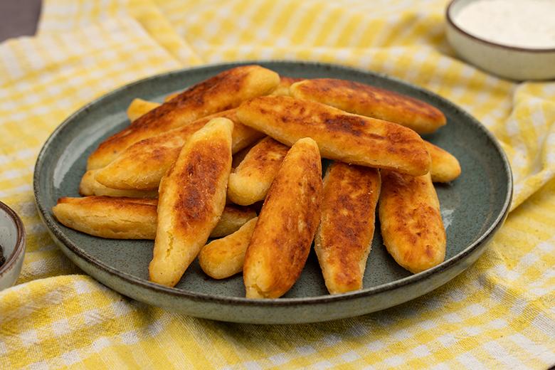 Gebratene Kartoffelnudeln