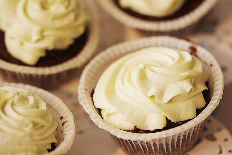 Limetten-Cupcakes