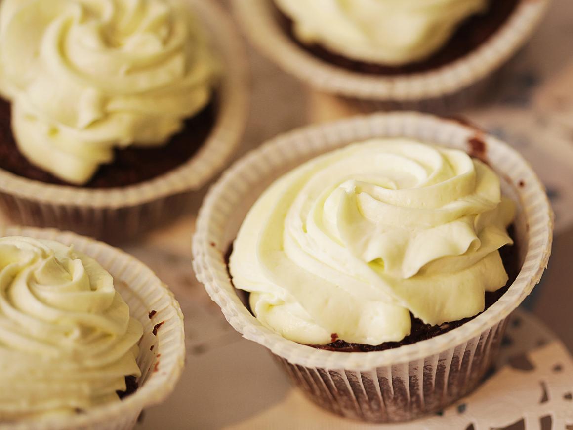 Limetten-Cupcakes