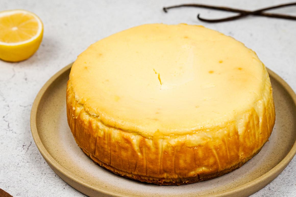 Cheesecake mit Keksboden