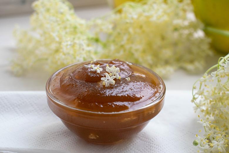 Apfel-Holunder Gelee
