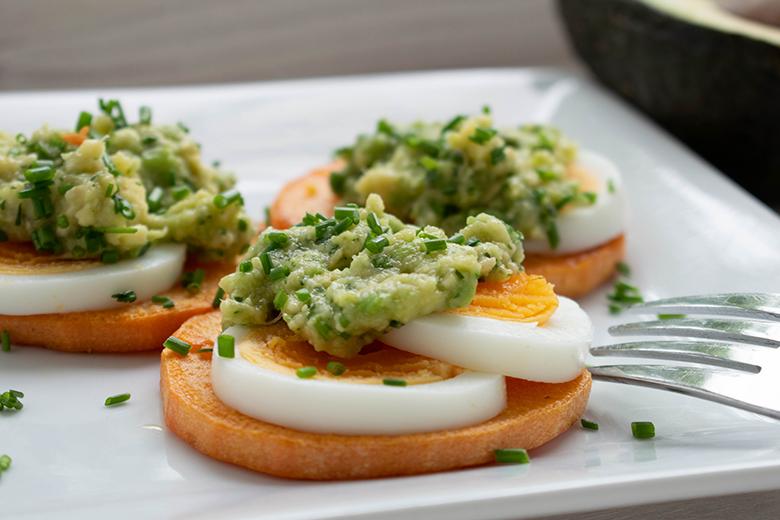 Süßkartoffel-Avocado-Toasties