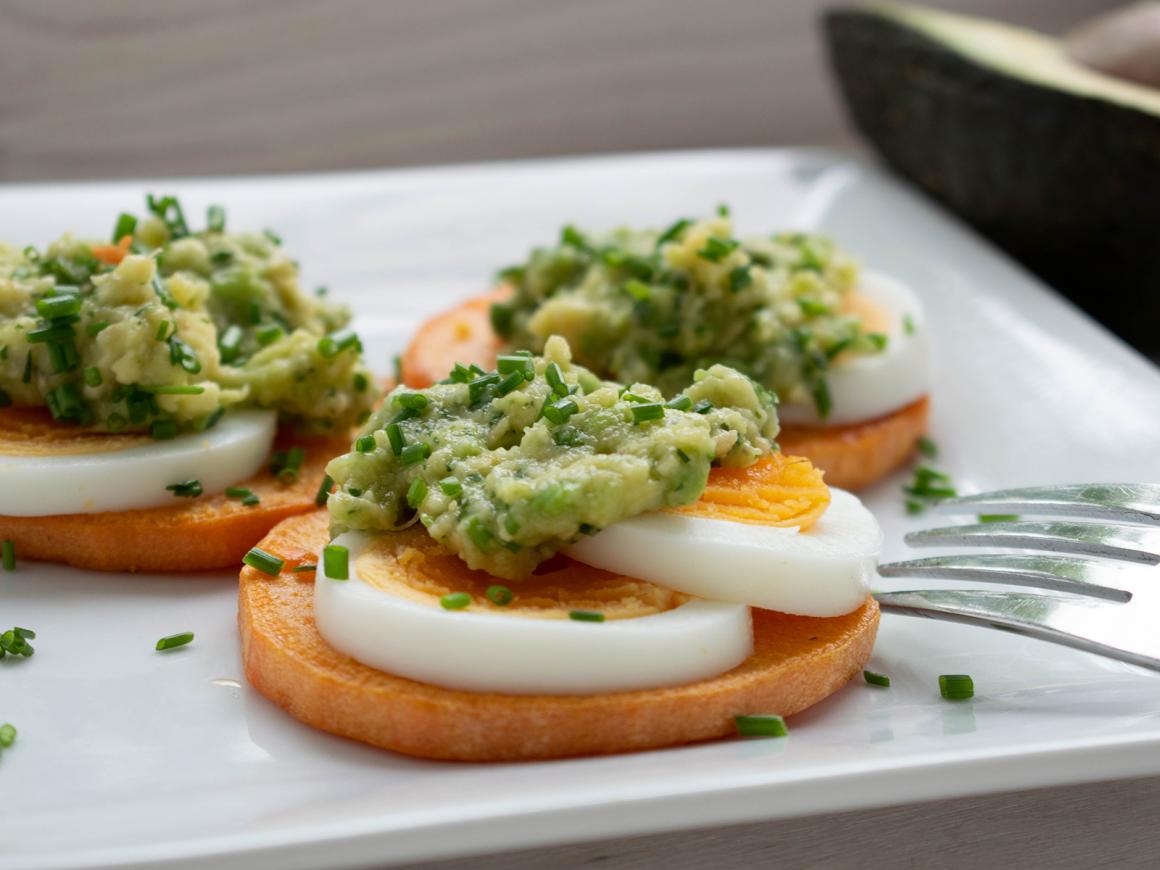 Süßkartoffel-Avocado-Toasties