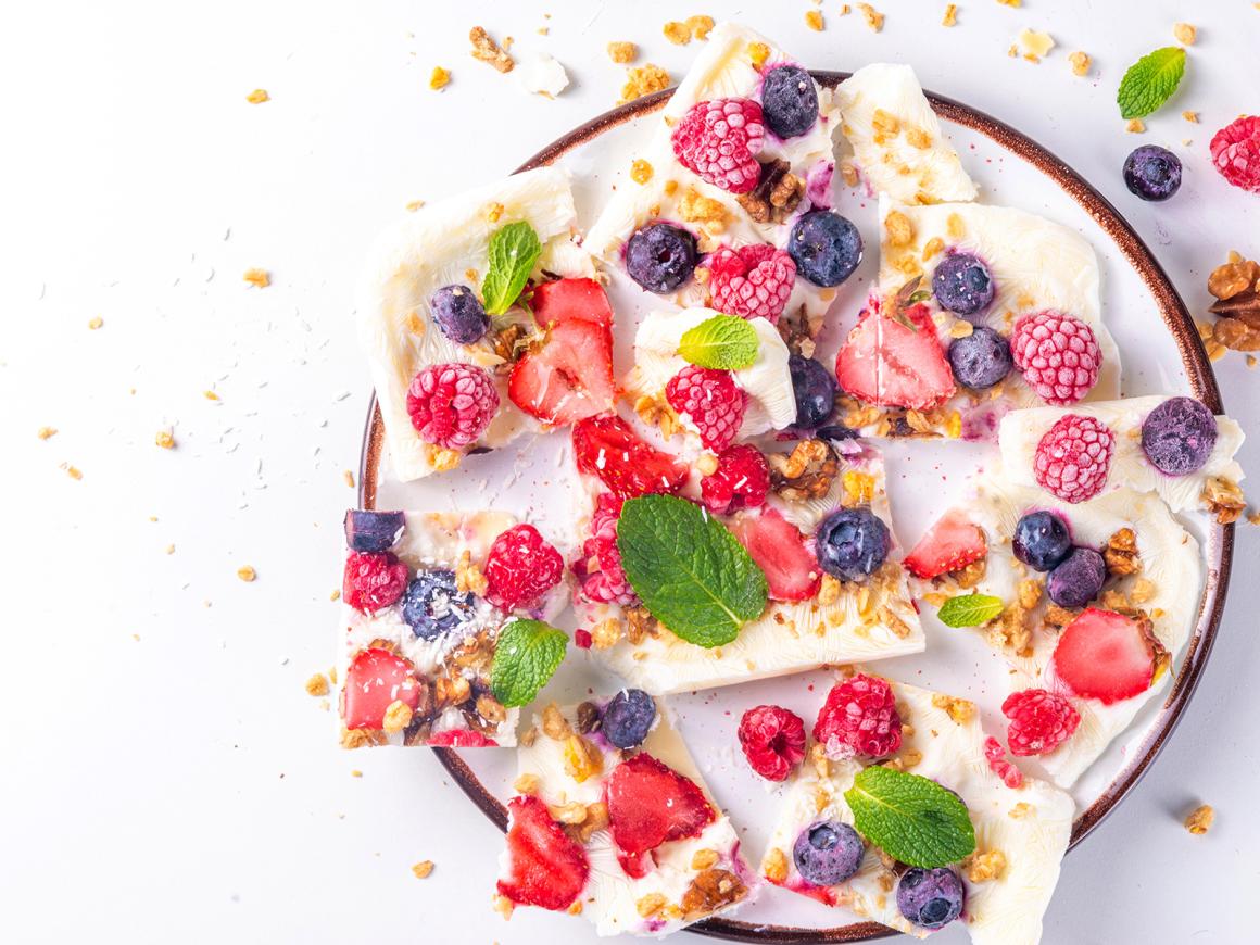 Frozen Yoghurt Bites