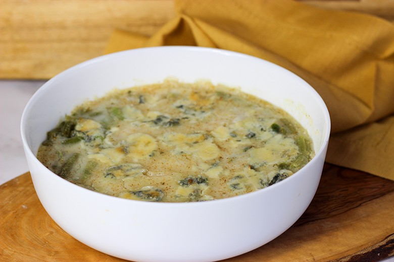 Bohnengratin