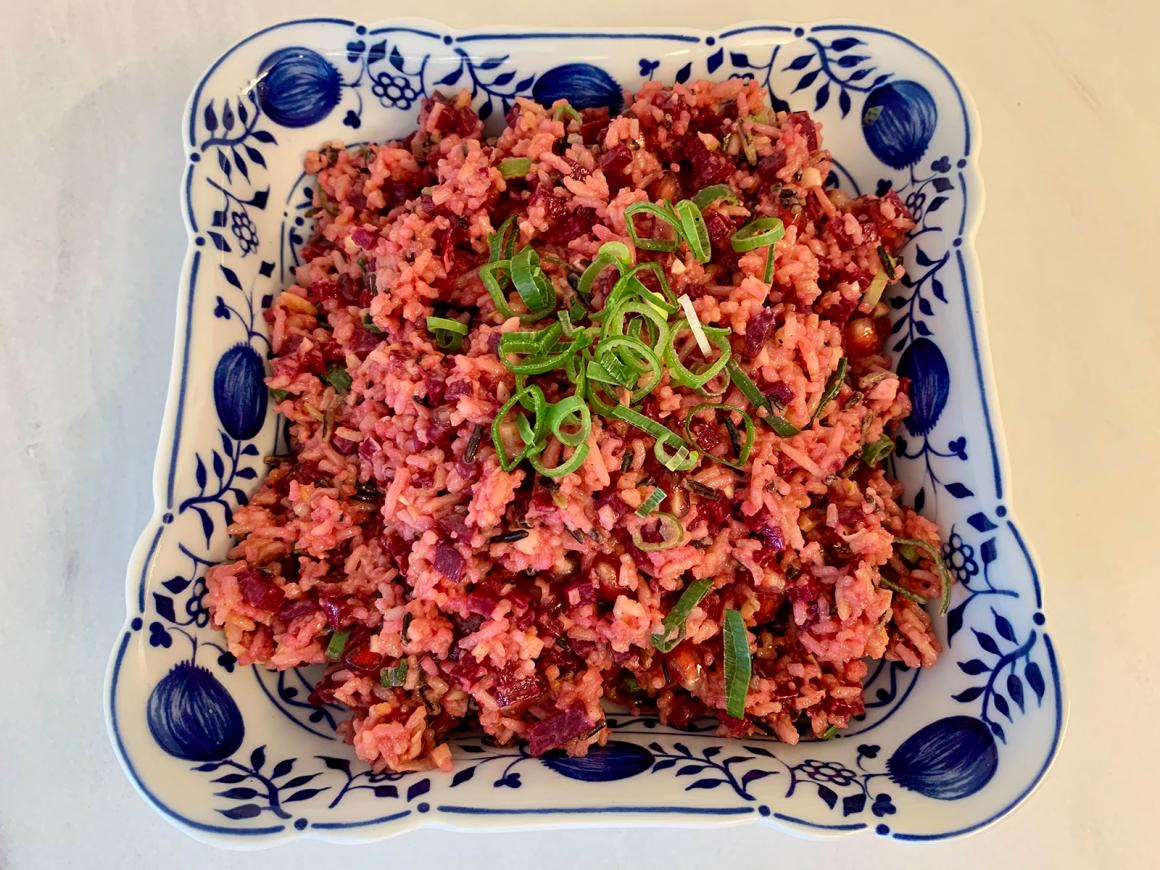 Roter Reissalat