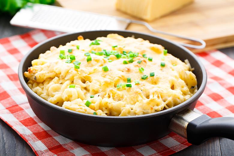 Makkaroni mit dreierlei Käse