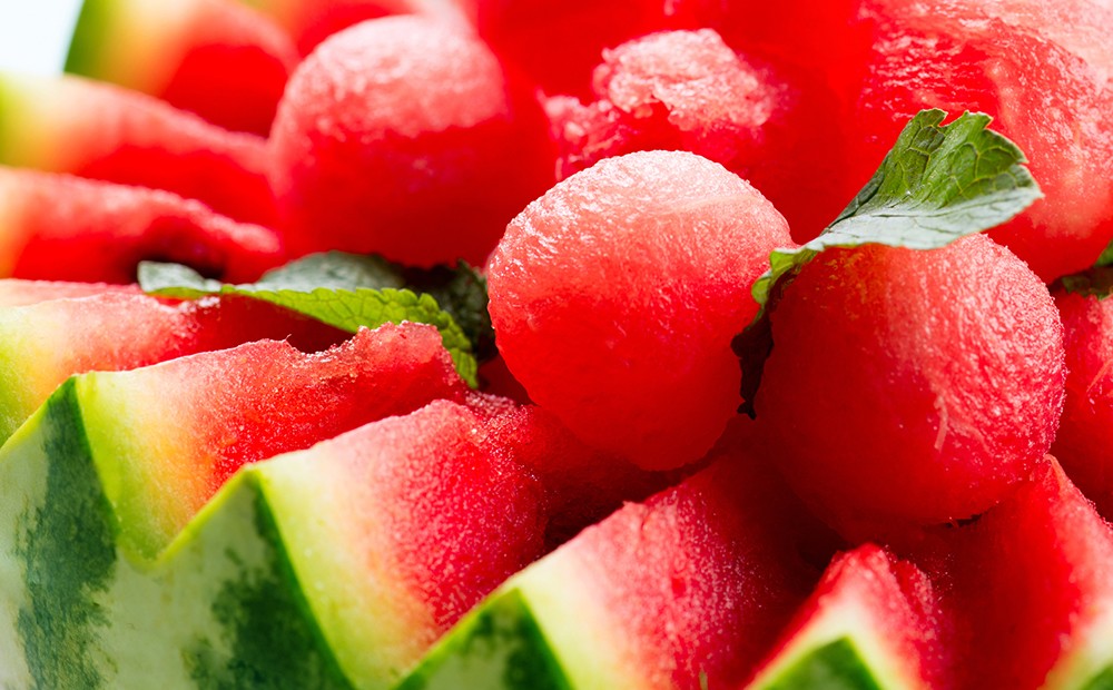 Wassermelonen sind die perfekte Erfrischung an heißen Sommertagen.