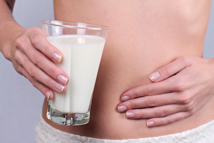 Bei einer Laktoseintoleranz wird der Milchzucker vom Körper nicht vertragen.