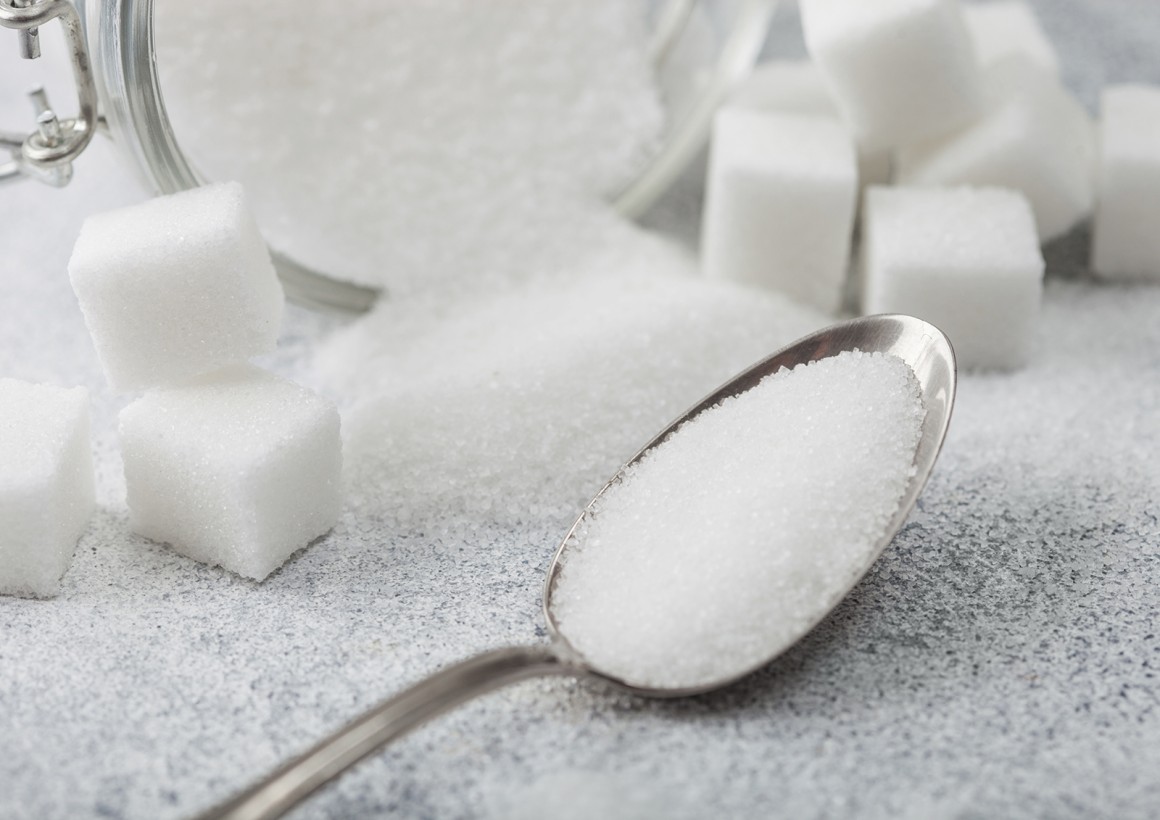 Zucker kann zum Kochen und Backen verwendet werden.