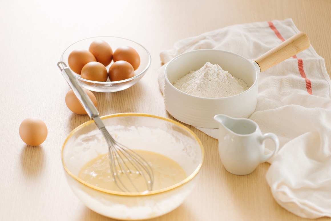 Rührteig ist sehr vielseitig, kann für Napfkuchen, Obstkuchen oder Muffins verwendet werden.
