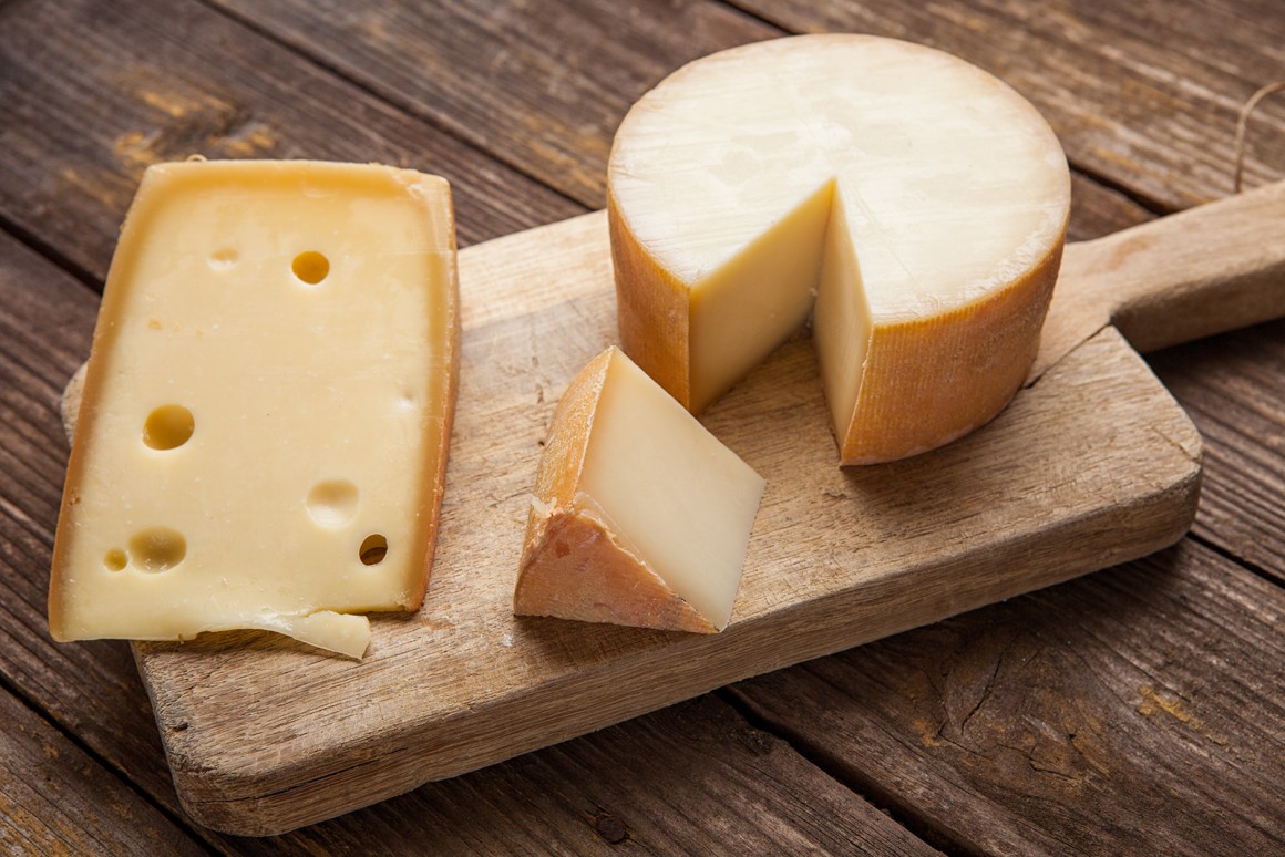 Herstellung von Käse