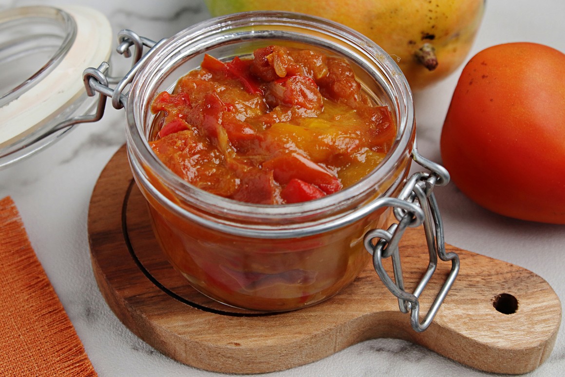 Tomaten-Mango Chutney