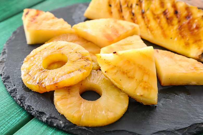 Gegrillte Ananas