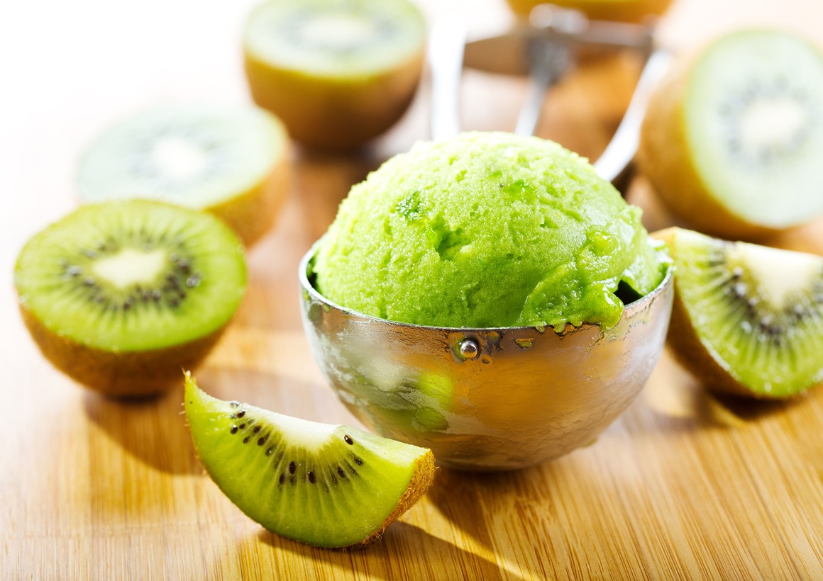 Kiwi-Eis