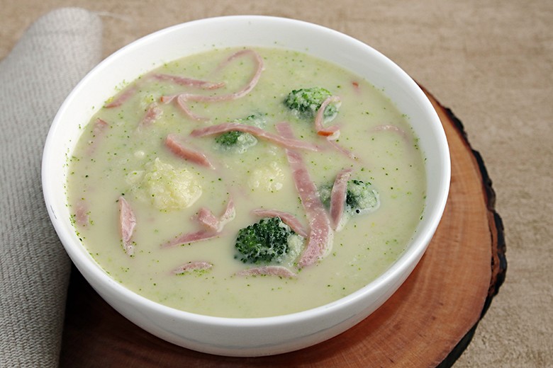 Brokkoli-Blumenkohl-Suppe