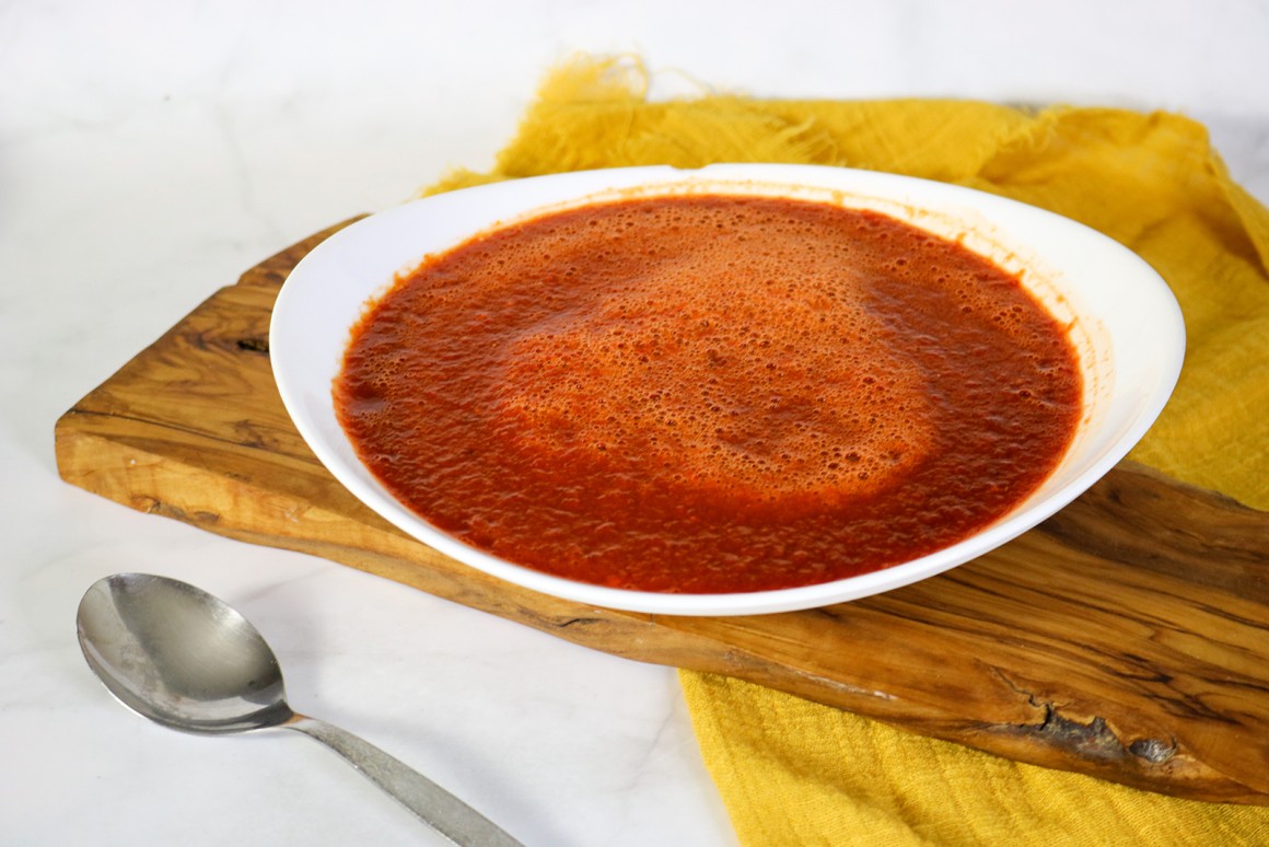 Rohköstliche Tomatensuppe