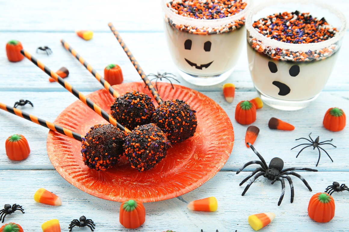 Halloween-Schoko-Cake Pops