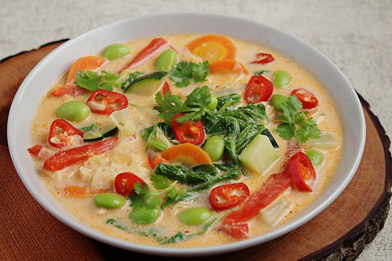 Thai-Curry mit Gemüse
