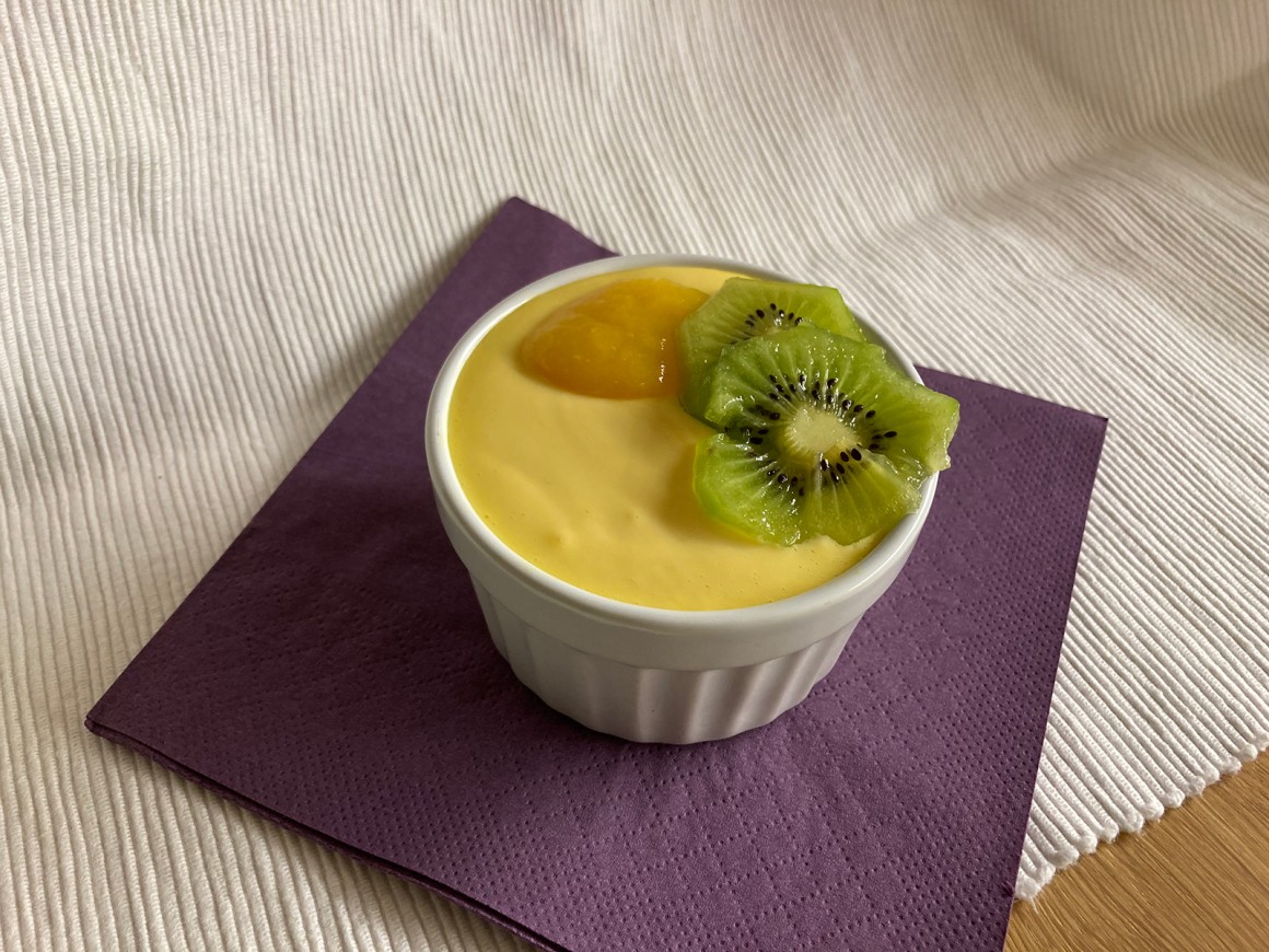 Mango-Kiwi-Dessert